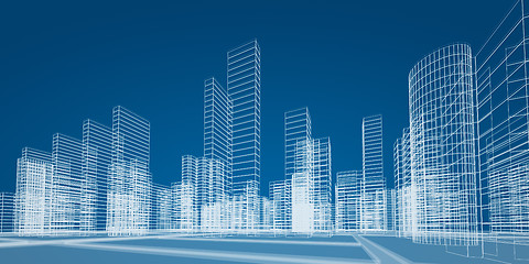 Image showing City concept