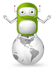 Image showing Green Robot