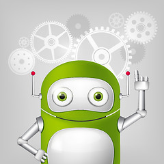 Image showing Green Robot