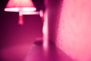 Image showing Mauve lamp