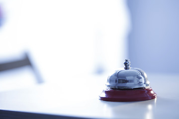 Image showing Close up photo of a bell 