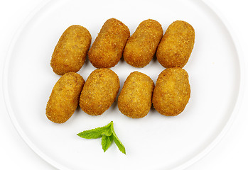 Image showing croquettes served as tapas 