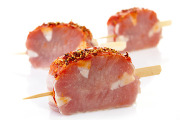 Image showing fresh raw pork meat