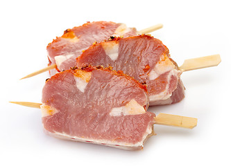 Image showing fresh raw pork meat