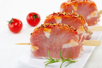 Image showing fresh raw pork meat