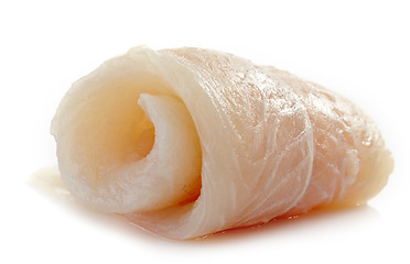 Image showing fresh raw fish fillet