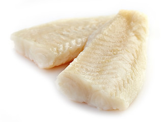 Image showing fresh prepared fish fillet