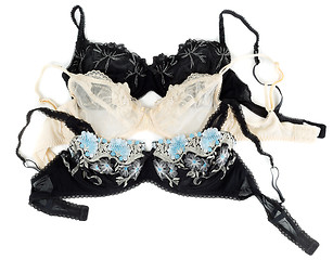 Image showing three stylish bra