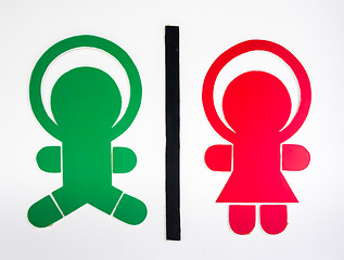 Image showing Toddler Toilet Sign