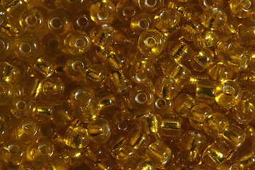 Image showing Gold beads