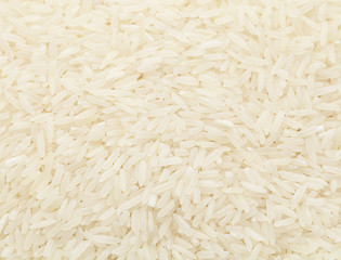 Image showing Uncooked white rice