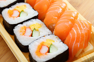 Image showing Japanese sushi 