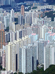 Image showing Residential building in Hong Kong 