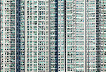 Image showing Residential building in Hong Kong 