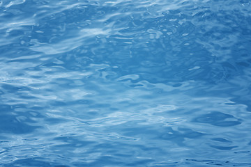Image showing Water surface of sea