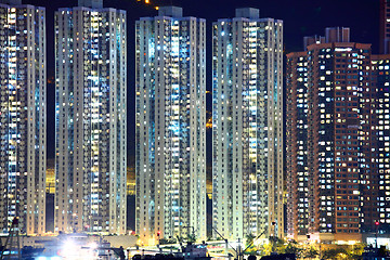 Image showing Residential building in Hong Kong 