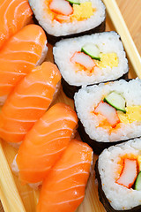 Image showing Japanese sushi 