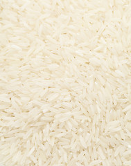 Image showing Uncooked white rice 