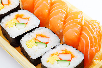 Image showing Sushi take away 