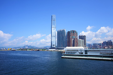 Image showing Kowloon downtown in Hong Kong