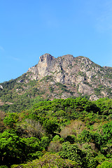 Image showing Lion Rock in Hong Kong 