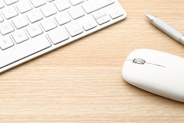 Image showing Modern working desk 