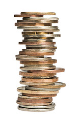 Image showing Stacks of coins