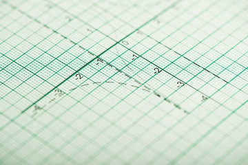 Image showing Mathematical drawings, concepts and strategies