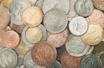 Image showing Stacks of coins