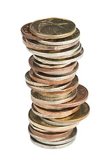 Image showing Stacks of coins