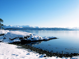 Image showing Norwegian fiords