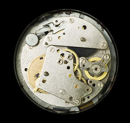 Image showing Mechanical clockwork