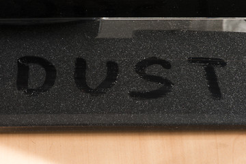 Image showing Dust on furniture