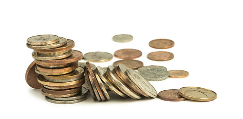 Image showing Stacks of coins