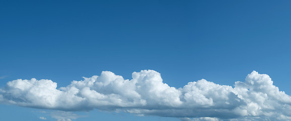 Image showing Blue sky and clouds