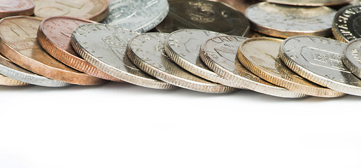 Image showing Stacks of coins