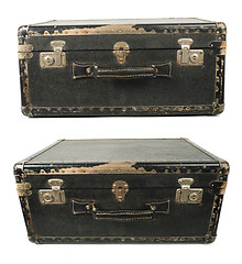 Image showing Old travel suitcase