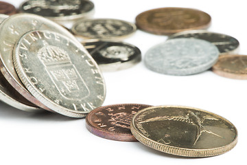 Image showing Stacks of coins