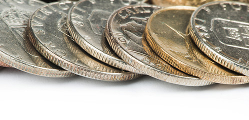 Image showing Stacks of coins