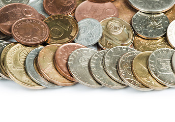 Image showing Stacks of coins