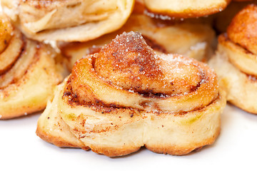 Image showing Fresh appetizing sweet rolls