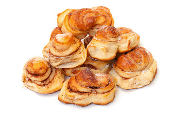 Image showing Fresh appetizing sweet rolls