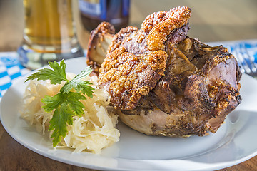 Image showing Oktoberfest pork hock