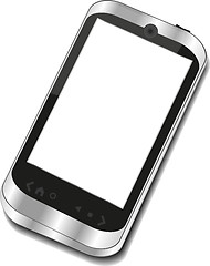 Image showing Abstract touchscreen smart phone