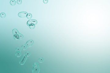 Image showing calm underwater bubbles