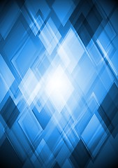 Image showing Bright blue vector design