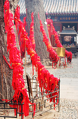 Image showing Chinese New Year celebrations in Qingdao, China.