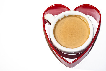 Image showing love coffee