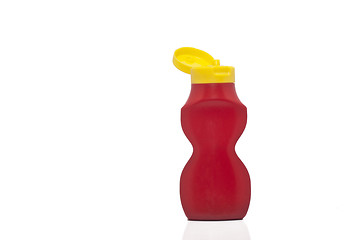 Image showing Bottle ketchup. concept of diet