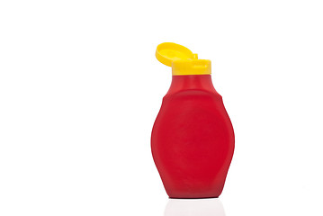 Image showing Bottle ketchup. concept of diet